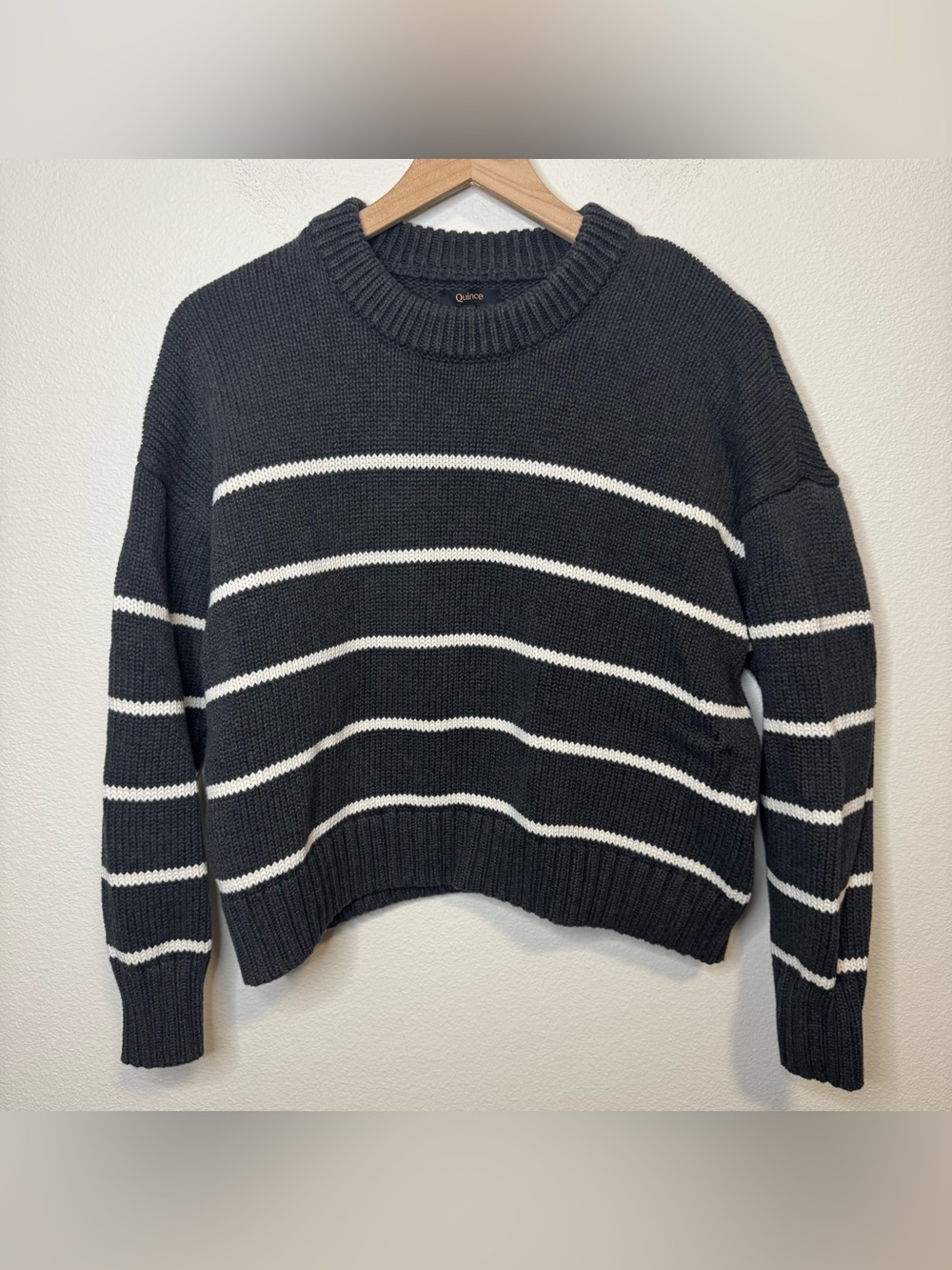Quince Striped Sweater - S